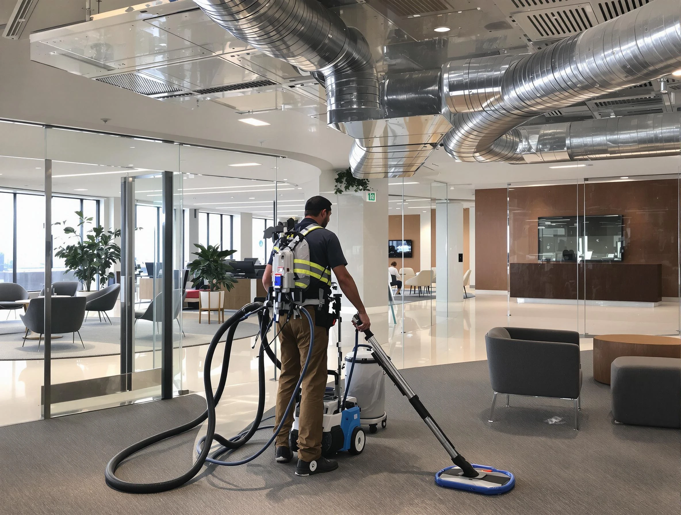 Commercial duct cleaning service by Vestavia Hills Air Duct Cleaning in Vestavia Hills