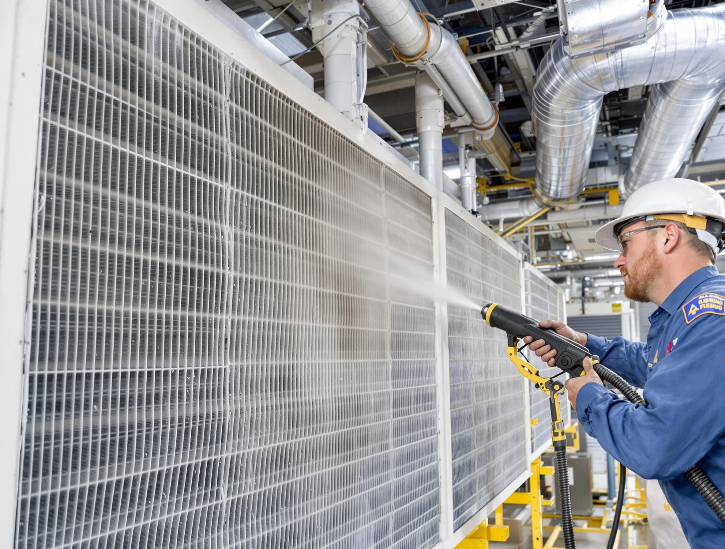 Professional commercial coil cleaning by Vestavia Hills Air Duct Cleaning in Vestavia Hills