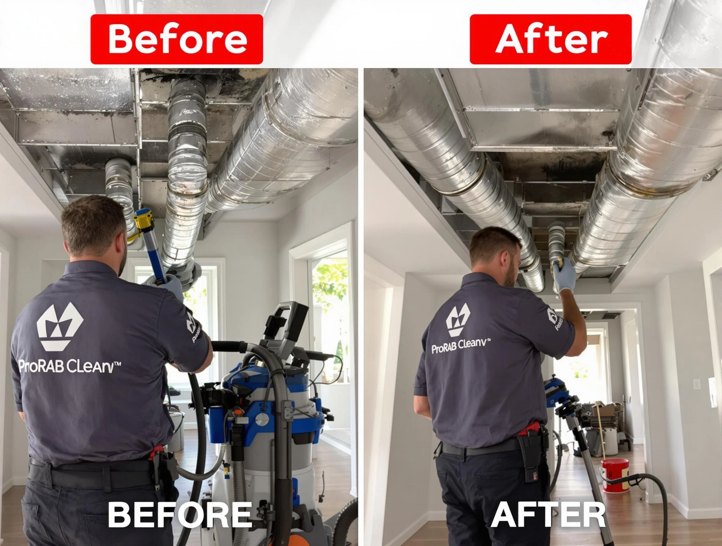Vestavia Hills Air Duct Cleaning expert performing thorough residential duct cleaning in a Vestavia Hills home